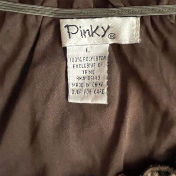 Pinky Leopard print shift Dress Size L - Picture 5 of 9